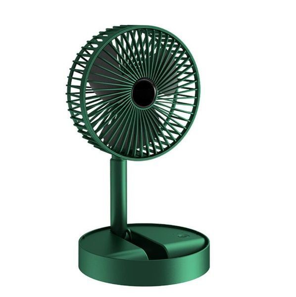 Портативний міні вентилятор для дому Telescopic Folding Fan Складаний настільний вентилятор із USB зарядкою 103822 фото
