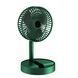 Портативний міні вентилятор для дому Telescopic Folding Fan Складаний настільний вентилятор із USB зарядкою 103822 фото 3