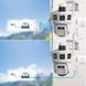 Wi Fi камера відеоспостереження 3 лінзи SD 39 APP V380pro 106804 фото 1