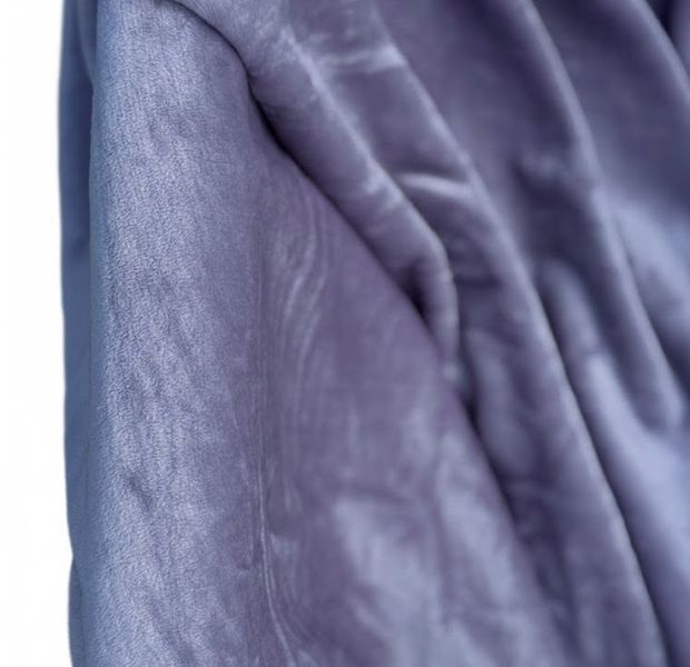 Плед 150х220 см із мікрофібри Well Soft фіолетовий 728363 фото