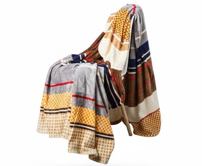 Плед 150х220 см із мікрофібри Well soft Різнобарвний  728934 фото