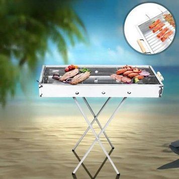 Переносний мангал BARBECUE TRAY 770T MD-008 809 (80*30*78см) 103764 фото